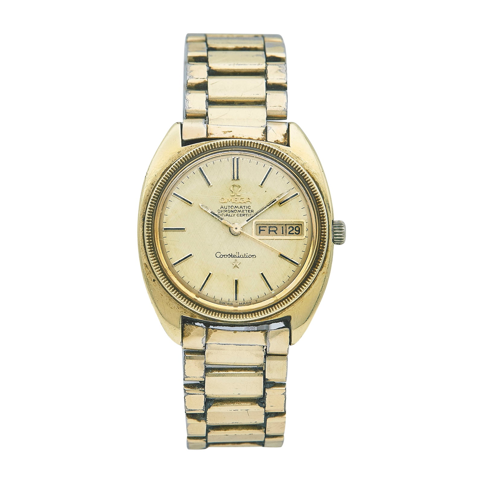 Omega Constellation Stainless Steel and Gold Fill Watch Ref. 168.029, circa 1960 (1 of 10)