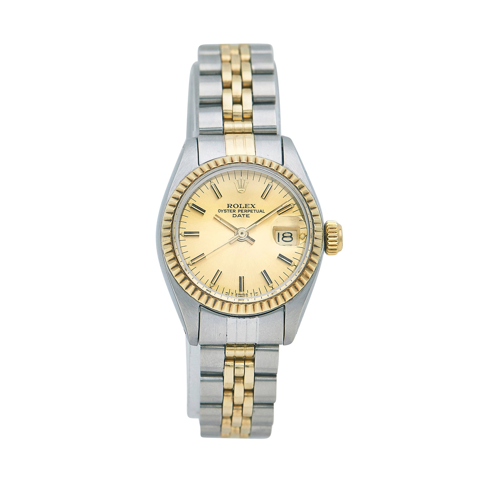 Rolex Date 14K Yellow Gold/SS Watch Ref. 6917, circa 1979 (1 of 5)