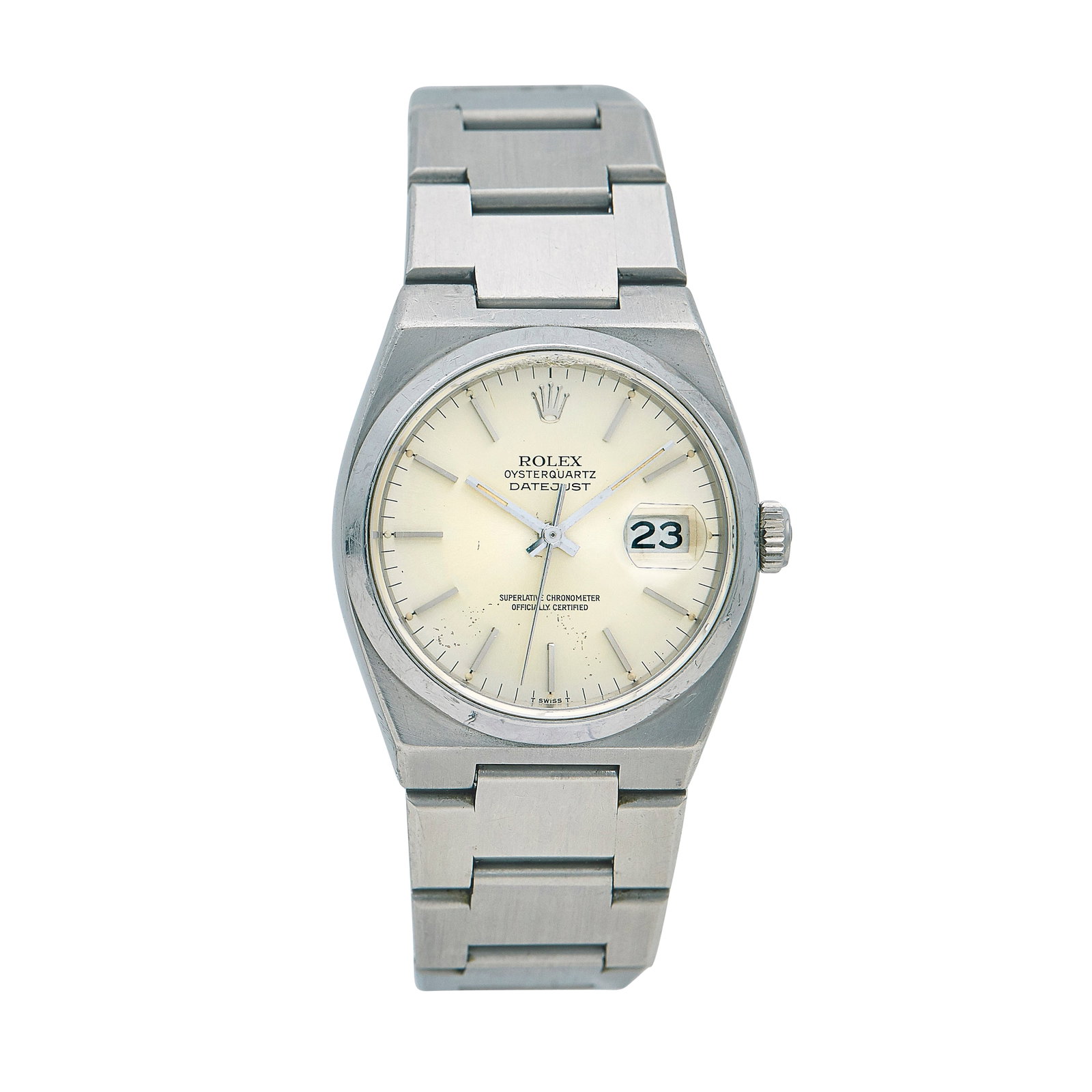 Rolex Oyster Quartz Datejust Stainless Steel Watch Ref. 17000, 1985 (1 of 8)