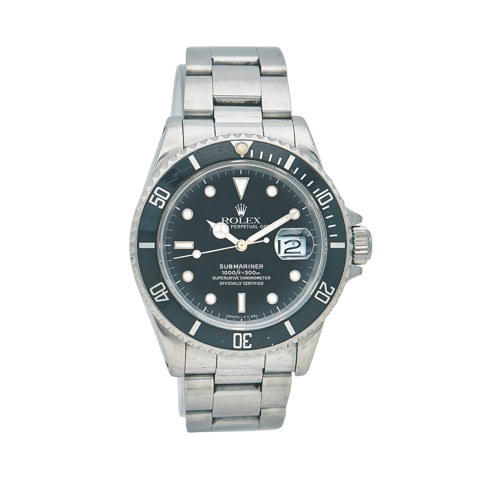 Rolex Submariner Stainless Steel Watch Ref. 16610, circa 1989 (1 of 5)