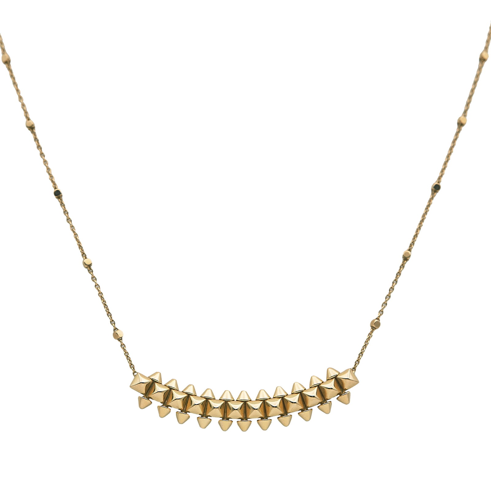 Cartier Clash de Cartier 18K Yellow Gold Pendant Necklace (1 of 5)