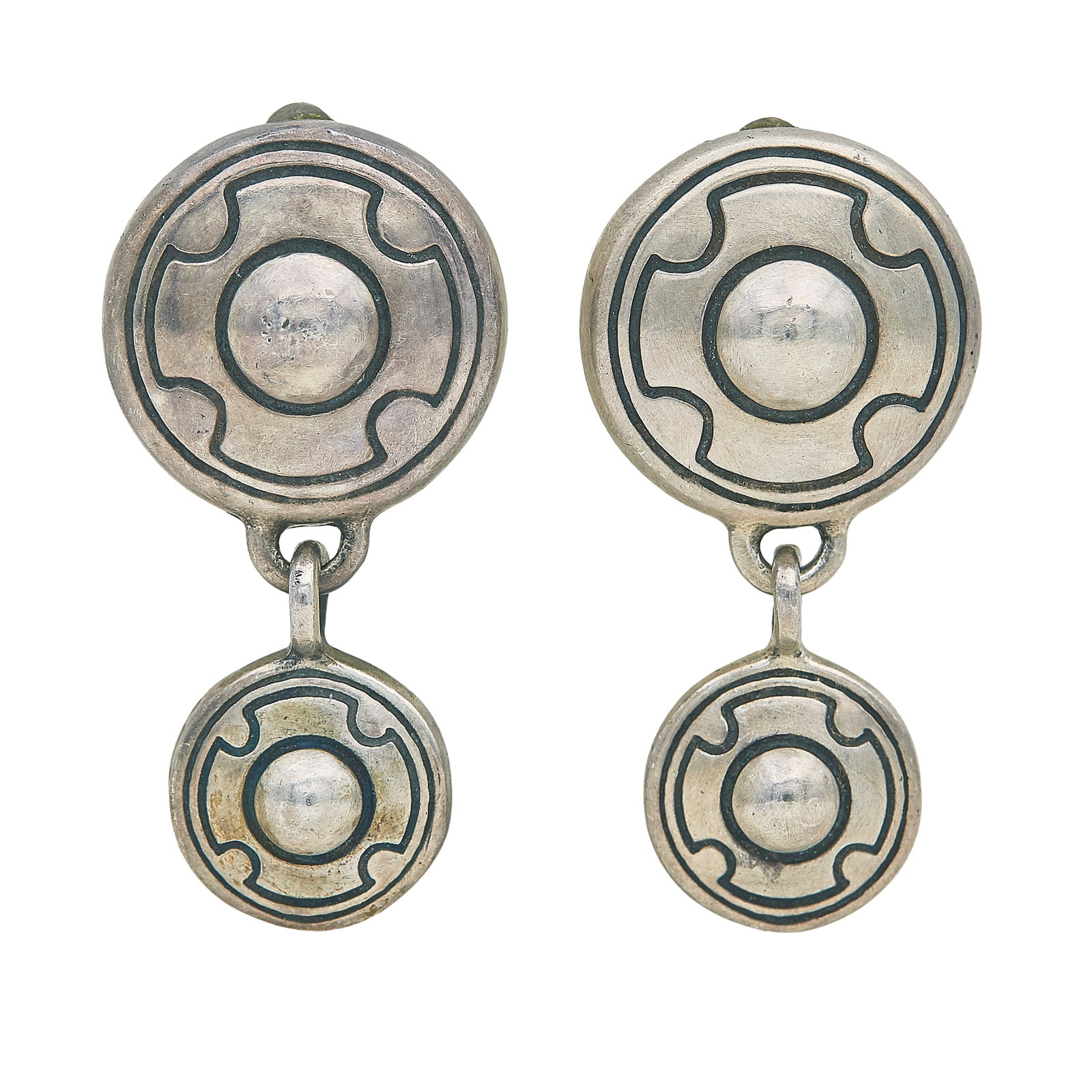 Lisa Jenks Silver Drop Earrings (1 of 3)
