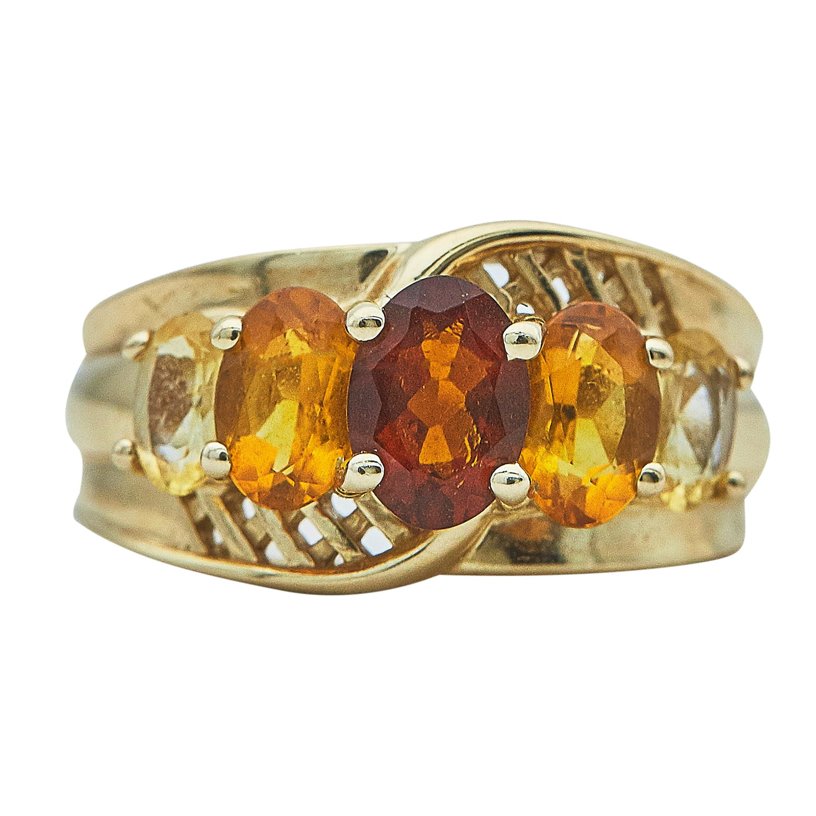 14K Yellow Gold and Citrine Ring (1 of 3)