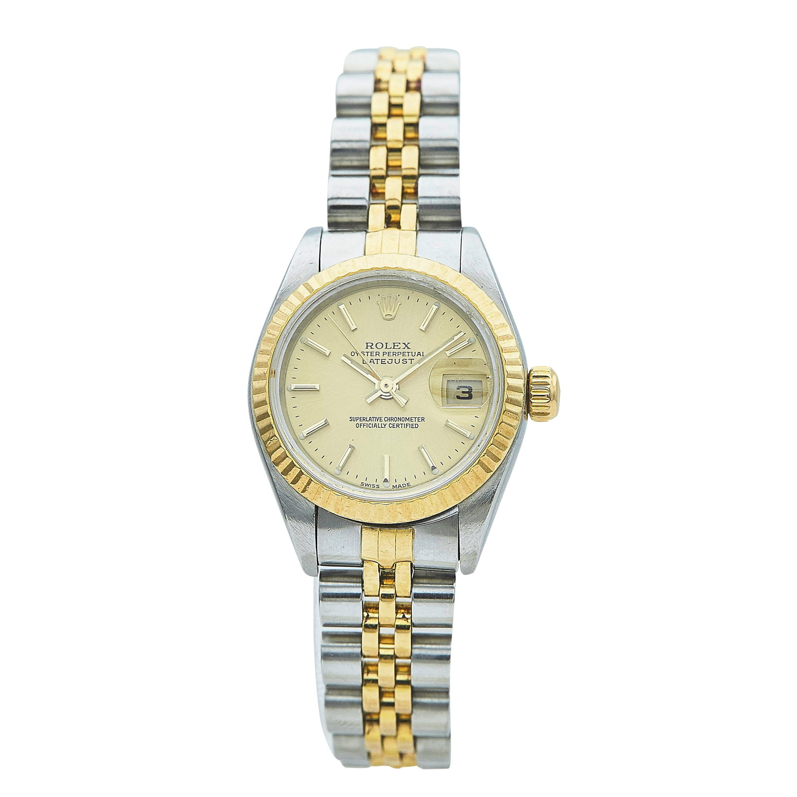Rolex Lady-Datejust 18K Yellow Gold and Stainless Steel Watch Ref. 79173, circa 2000 (1 of 5)