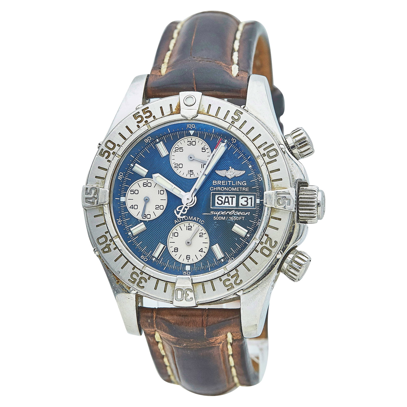 Breitling Super Ocean Stainless Steel Watch Ref. A13340, circa 2010 (1 of 5)