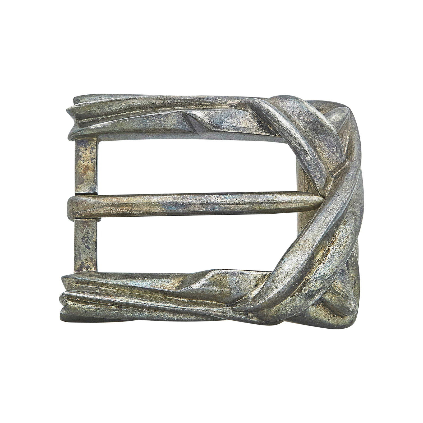 Patricia Von Musulin Sterling Silver Rectangular Belt Buckle (1 of 4)