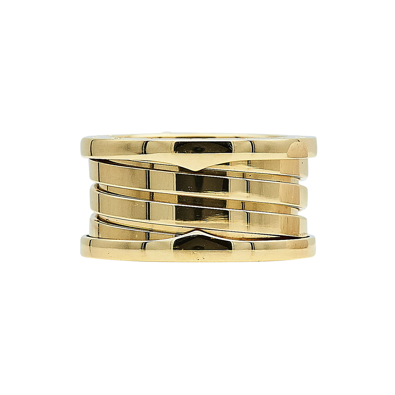 Bulgari B.zero1 18K Yellow Gold Band Ring (1 of 5)