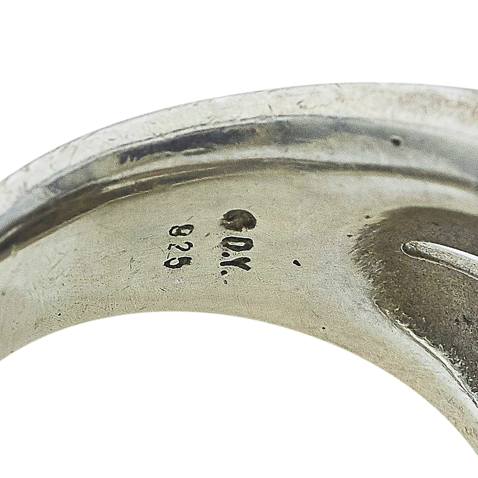 David Yurman Sterling Silver Interlocking Ring - 4