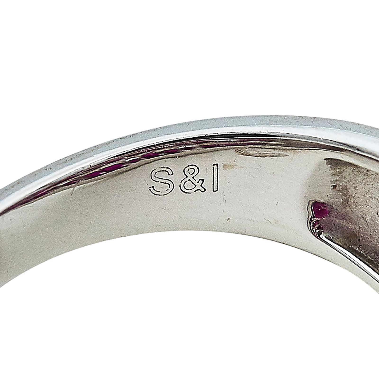 14K White Gold, Ruby, and Ring - 4