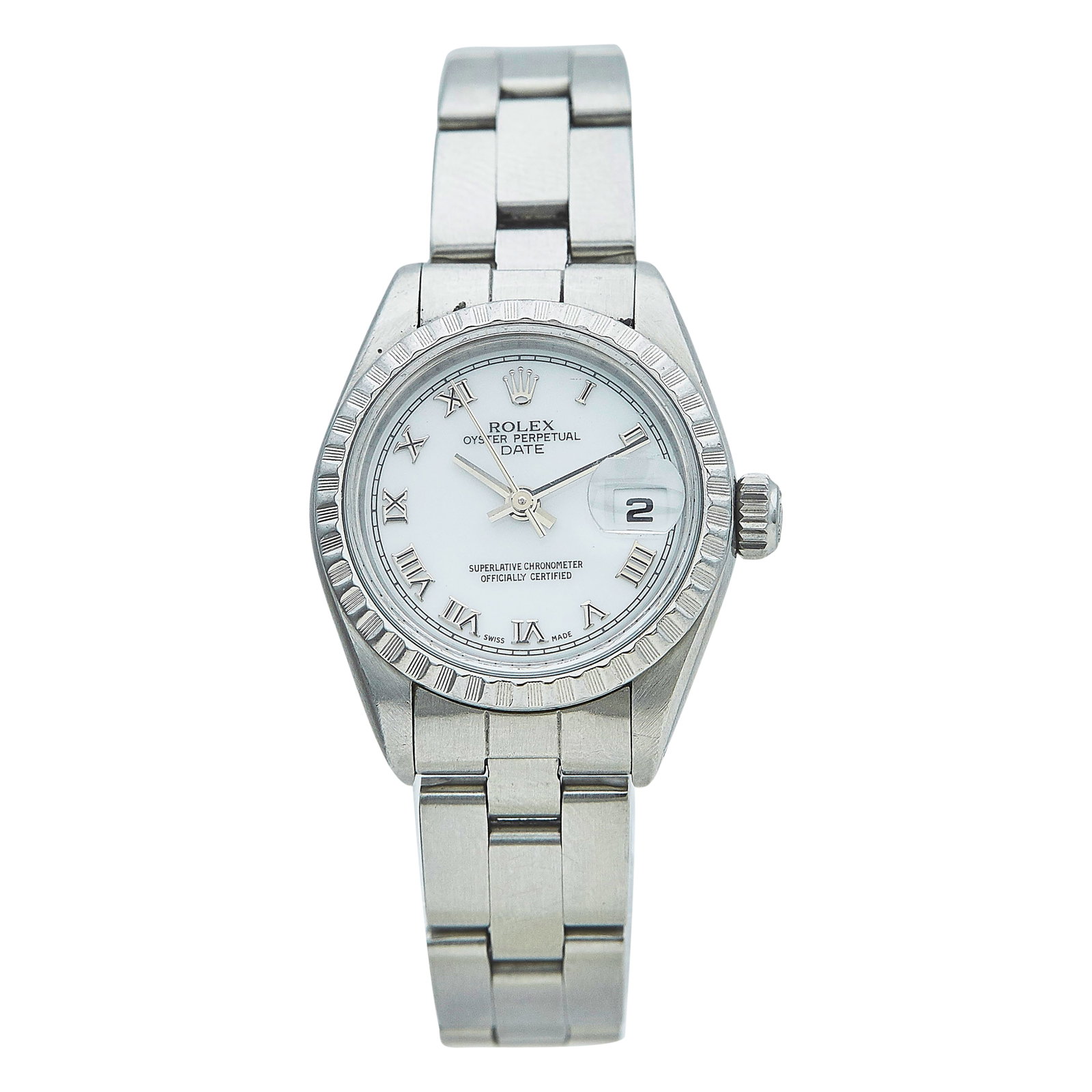 Rolex Oyster Perpetual Last Datejust Stainless Steel Watch Ref. 69240, 1988 (1 of 7)