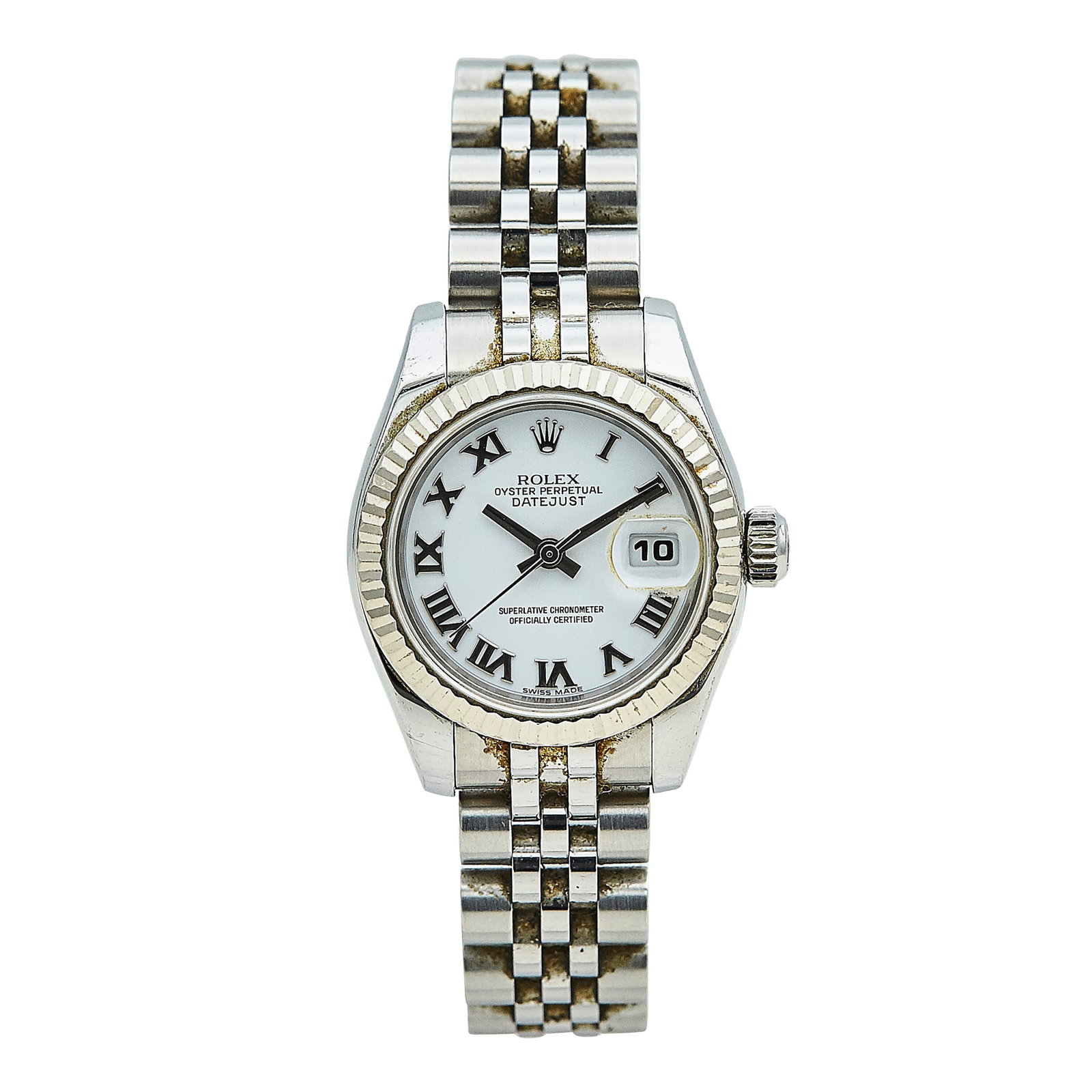 Rolex Datejust Stainless Steel Watch Ref. 179174, circa 2008 (1 of 6)