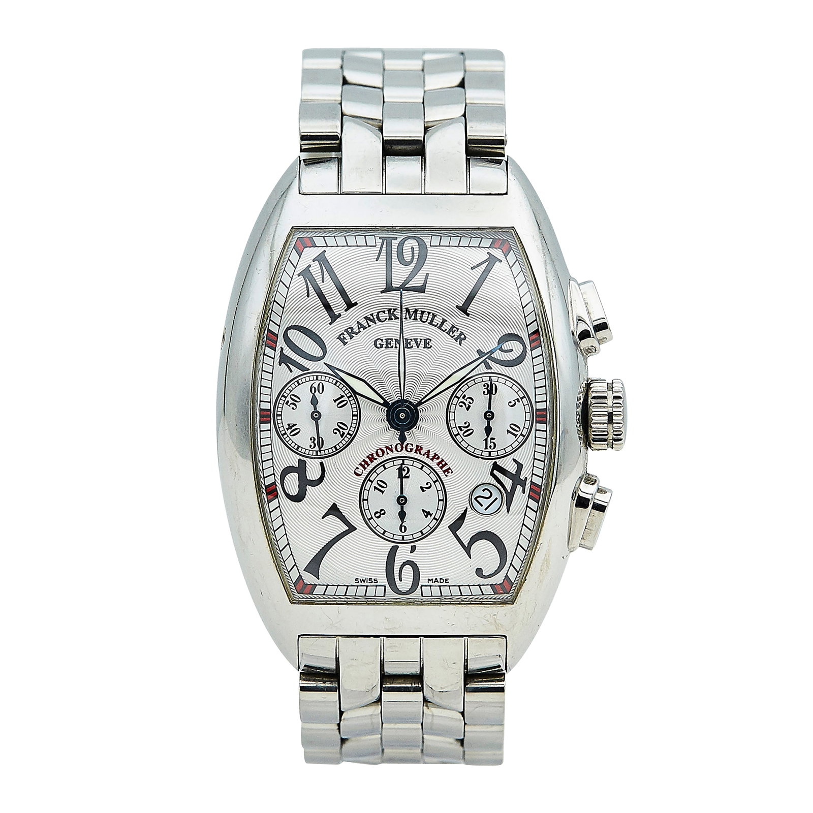Franck Muller Cintree Curvex Stainless Steel Watch Ref. 7880 CC AT, circa 2010 (1 of 5)