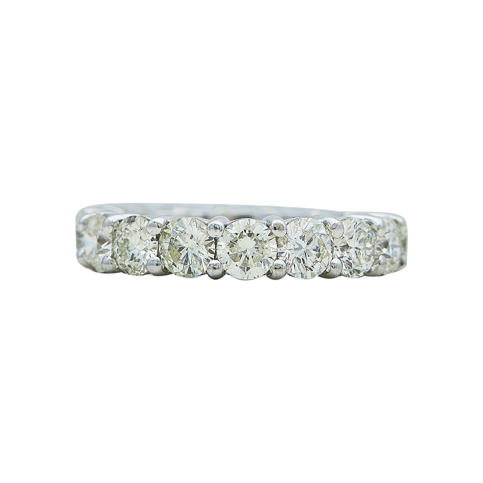 14K White Gold and Diamond Eternity Ring (1 of 2)