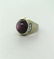 Massive 14k Gold Diamond Star Ruby Ring