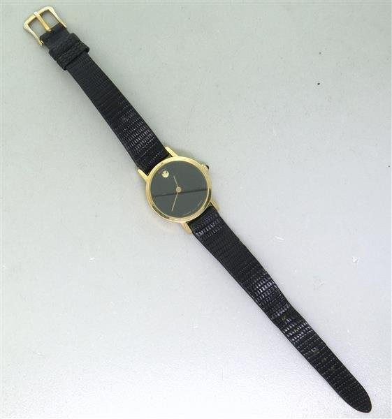 Movado 14k Gold Quartz Watch Bracelet: 14k gold case - 25mm in diameter. Bracelet length 7 1/4". quartz movement. weight - 19.6g