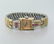 Retro Bulova 14K Gold Ruby Diamond Ladies Watch - 3
