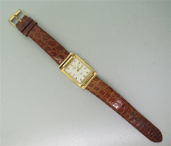 Fine 1940s Longines 14k Gold Mens Watch: 14k Gold Case w. Movable Hooded Lugs. Case Dimensions 25mm x 41mm Including Lugs. Original Checkered Dial. Manual Wind 17 jewels cal. 9LT Movement. Working Order. Triple Signed. Super Clean.