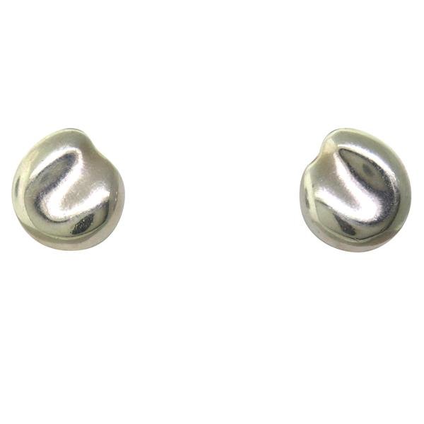 Tiffany & Co Elsa Peretti Sterling Bean Earrings: Earrings are 25mm x15mm. Marked Tiffany & Co,Peretti,sterling. weight - 6.5gr
