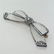 Antique 18K Gold Silver Frosted Crystal Diamond Brooch - 3