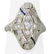 Art Deco Platinum Filigree Diamond Sapphire Ring