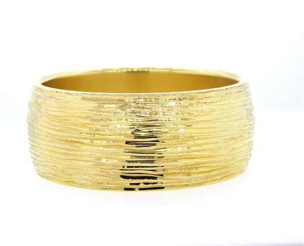 Milor 14k Gold Bangle Bracelet (1 of 3)