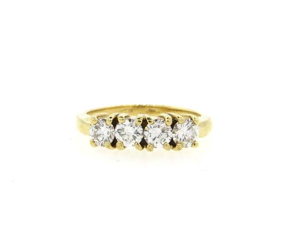 14k Gold 1.00ctw Diamond Four Stone Ring (1 of 3)