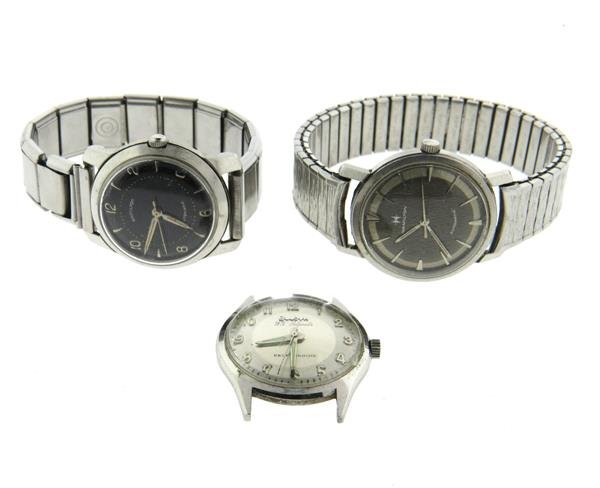 Hamilton Bulova Automatic Watch Lot of 3 (1 of 4)