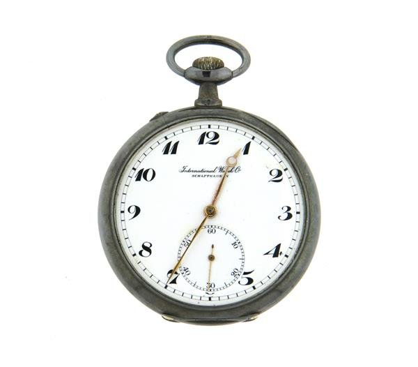 IWC Shaffhausen Sterling Pocket Watch (1 of 7)