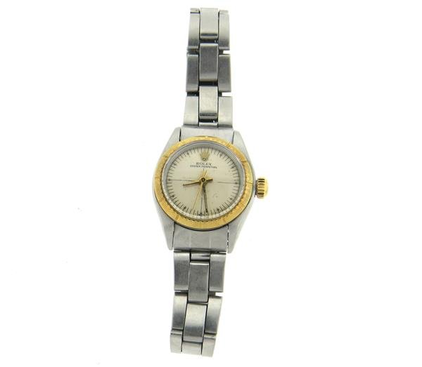 Rolex Oyster Perpetual Gold Steel Watch ref. 6724 (1 of 4)