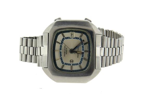 1970s Favre Leuba LeCoultre Memo Raider Watch (1 of 5)