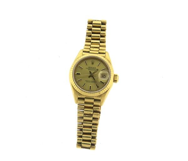 Rolex Datejust 18k Gold Watch ref. 69178 (1 of 5)
