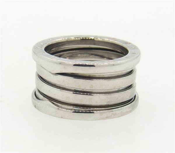 Bulgari Bvlgari B Zero 18K Gold Wide Band Ring (1 of 3)