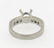 Platinum Diamond Engagement Ring Setting - 3