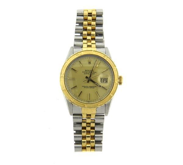 Rolex Thunderbird Datejust 18k Gold Steel Watch ref. (1 of 4)