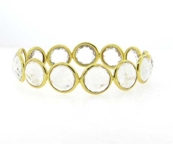 Ippolita 18k Gold Quartz Rock Candy Bangle Bracelet (1 of 4)