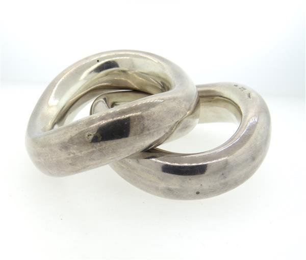 Massive Angela Cummings Sterling Bangle Bracelet Set (1 of 4)