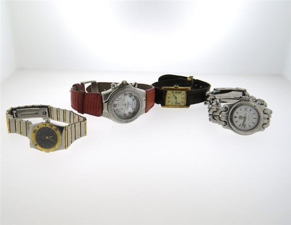 Omega Cartier TechnoMarine Tag Heuer Watch Lot of 4 (1 of 4)