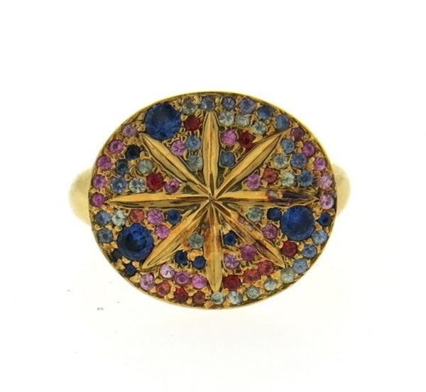 Temple St. Clair Celestial Multi Color Sapphire 18K (1 of 4)