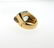Pomellato Pin Up 18K Gold Topaz Diamond Cocktail Ring - 4