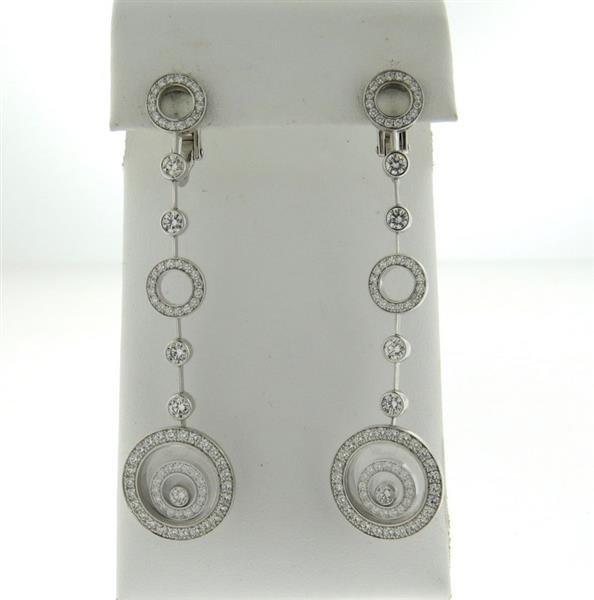 Chopard Happy Spirit 3.00ctw Diamond Long Earrings (1 of 6)