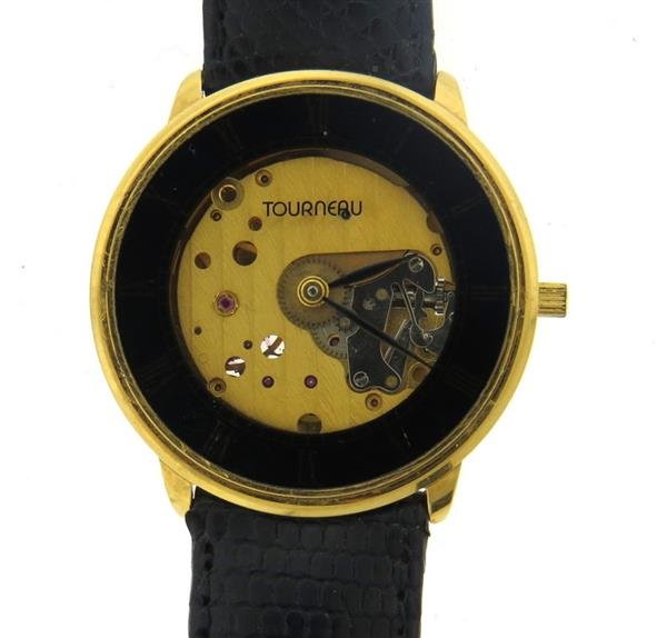 Tourneau 18k Gold Filled  Skeleton  Watch (1 of 3)