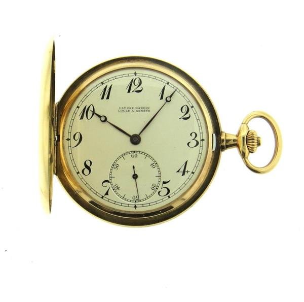 Ulisse Nardin Locle & Geneve 14k Gold Pocket Watch (1 of 7)