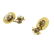 Mid Century Large 14k Gold Pearl Cufflinks - 4