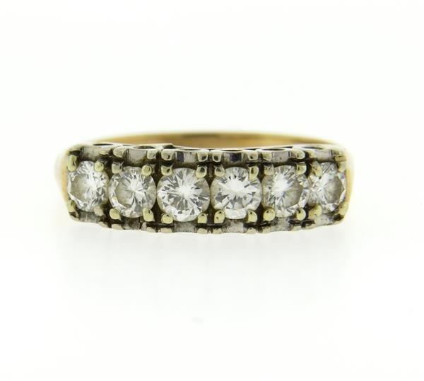 Mid Century 14K 0.90ctw Diamond Ring (1 of 3)