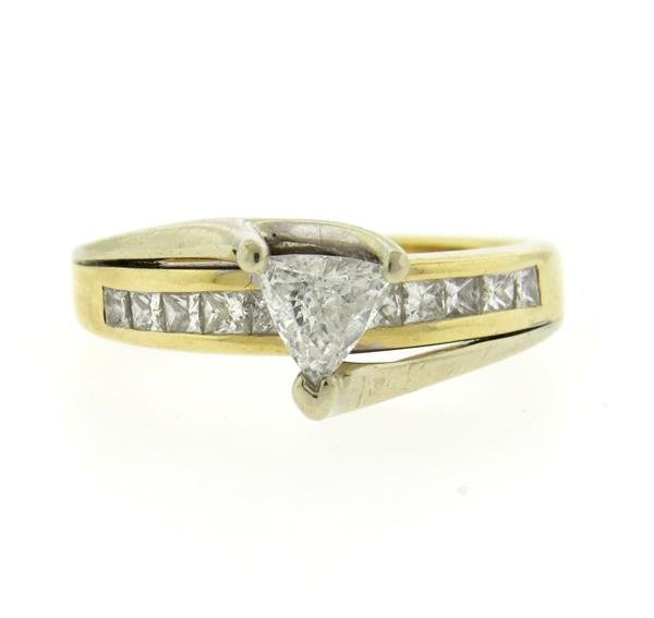 14K Gold 0.44ct Diamond Engagement Ring (1 of 4)