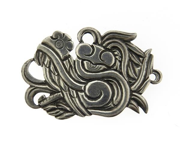 1940s William Spratling Silson Large Brooch Pin (1 of 4)