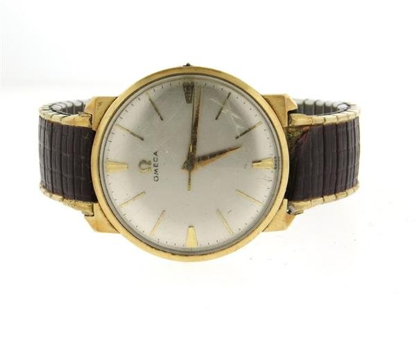 Omega 14k Gold Watch cal. 520 (1 of 6)