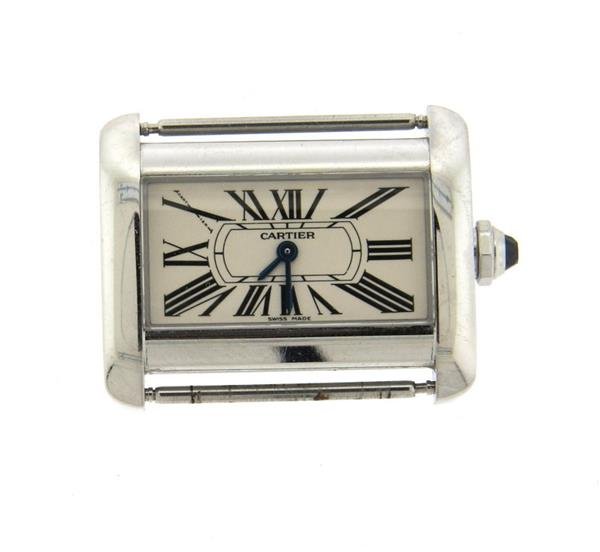 Cartier Divan Stainless Steel Lady's Watch (1 of 5)