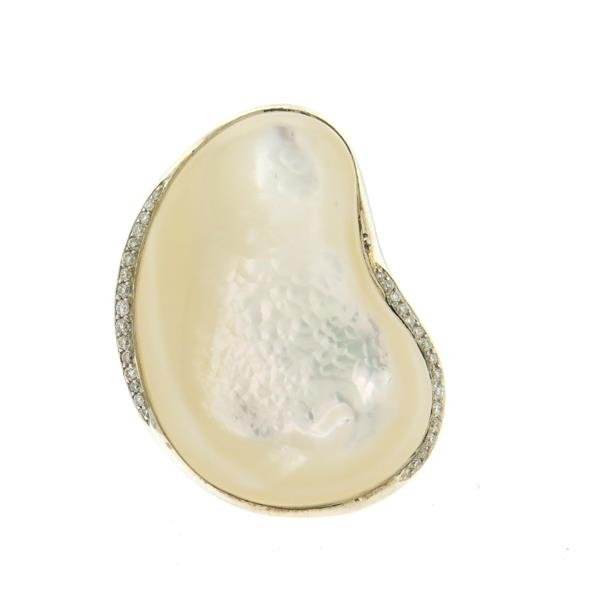 Ippolita Scultura Sterling Silver Diamond Mother of (1 of 3)