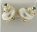 1960s Seaman Schepps 14k Gold Turbo Shell Emerald